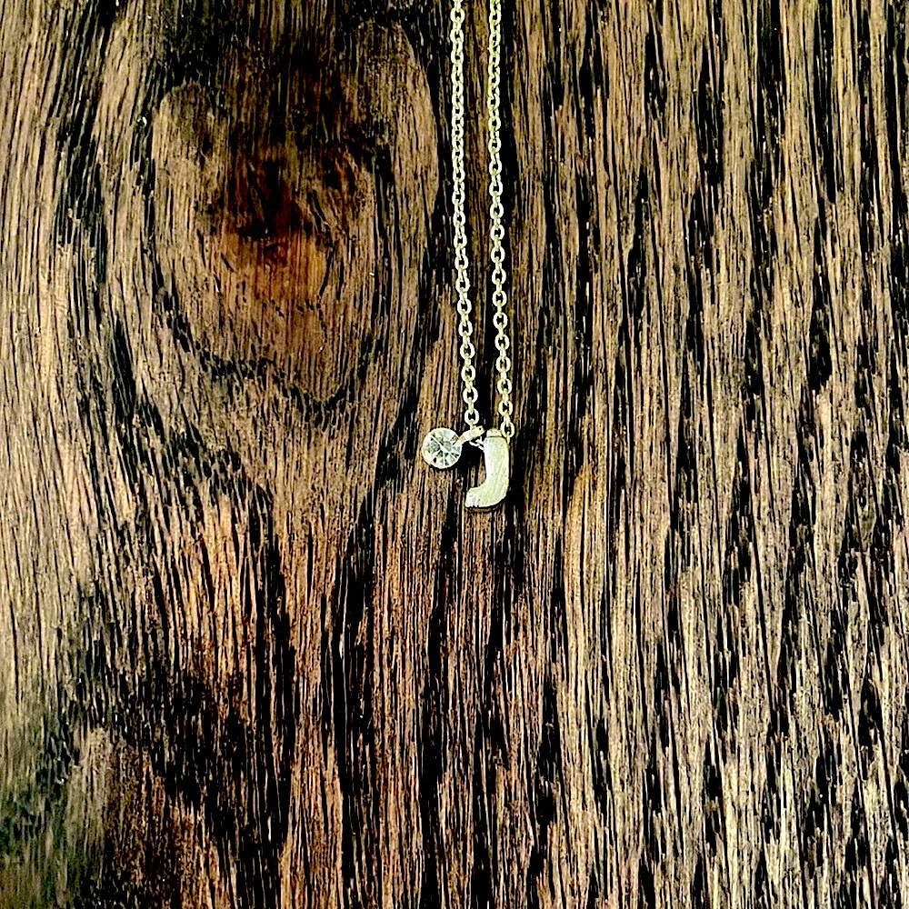 Sterling petite initial J
